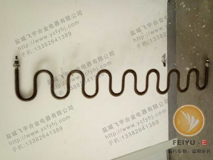 熱風(fēng)道翅片電加熱管實(shí)拍照片，盜用必究！