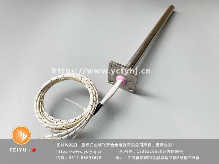 帶法蘭片單頭加熱管 帶法蘭片單頭加熱管