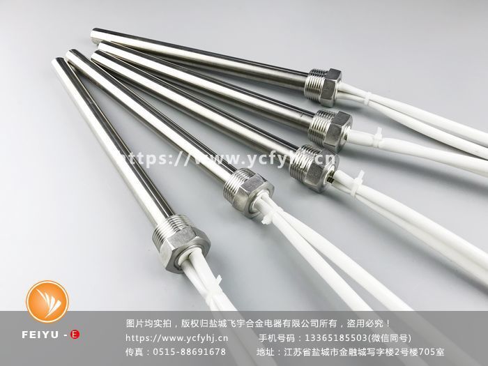 帶螺母單頭加熱管 帶螺母單頭加熱管